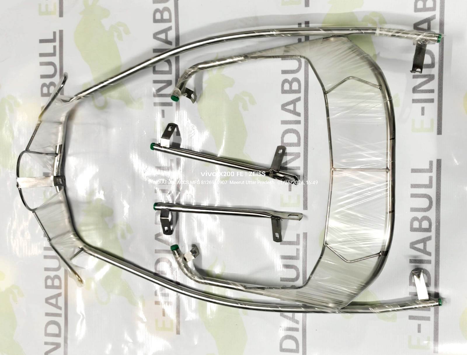Two-wheeler protection frame